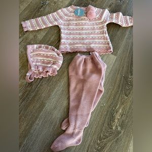 Juliana girls knit outfit NWT size 0